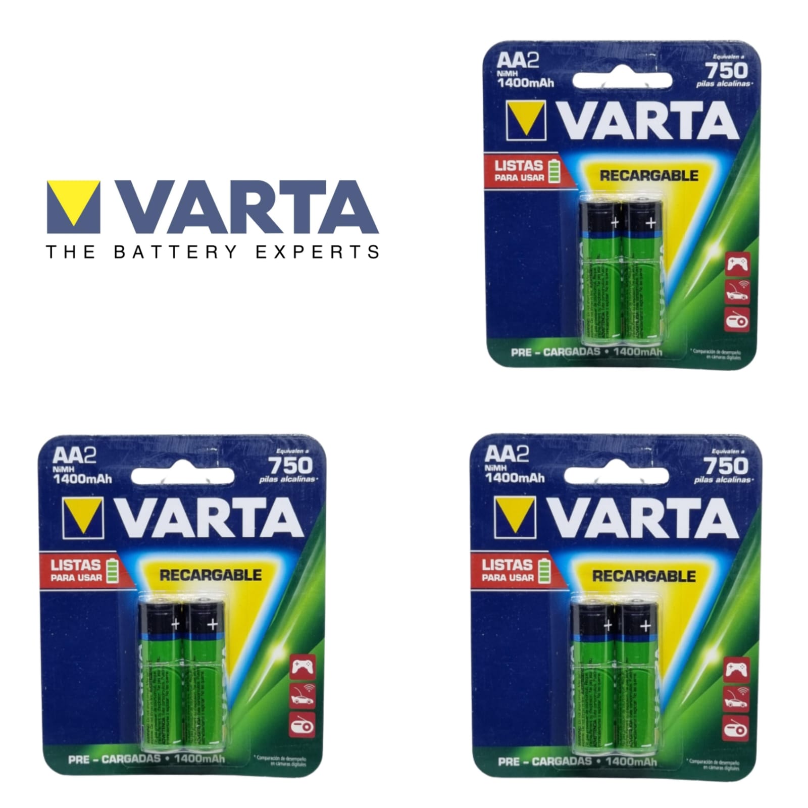Varta pila recargable Ready to Use 56714 Baby C LR14 HR14 3000mAh NiMH  blíster 2uds. *  - Tienda de pilas y baterías de calidad  baratos