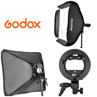 Softbox Godox 60x60cm Incluye Estuche y Bracket Tipo S Montura