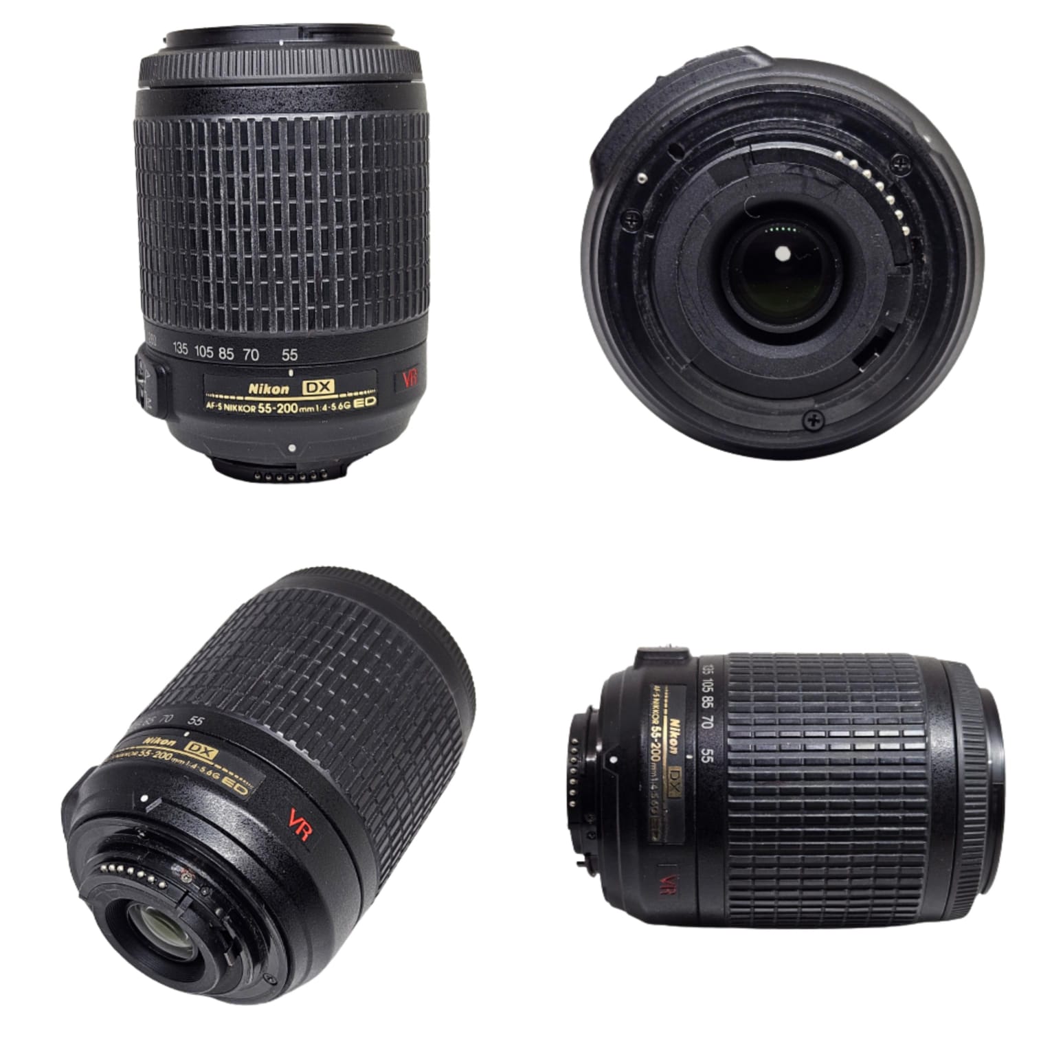 Nikon 55-200 mm f/4-5.6G ED IF Auto foco-s DX VR [Reducción de vibración]  Nikkor Lente de zoom